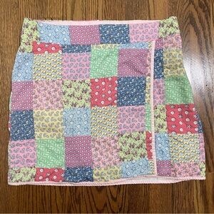 Vineyard Vines Faux Wrap Patchwork Skirt Size 6